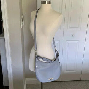Michel Kors Hayes convertible shoulder bag - Dove Gray